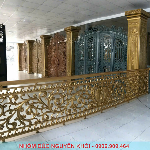 báo giá lan can nhôm đúc đẹp